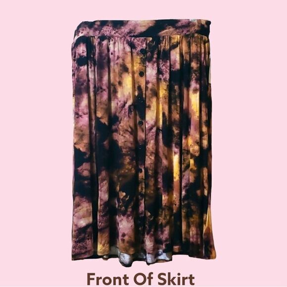 PRICE FIRM! TORRID Plus Size Midi Super Soft Button Front Skirt - Picture 3 of 14